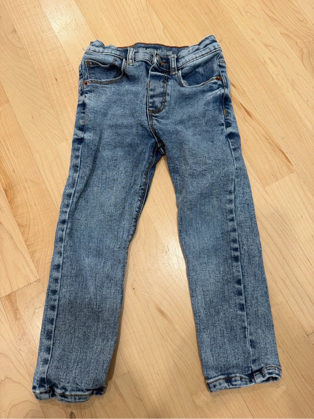 Zara Kids Light Blue Washed Jeans
